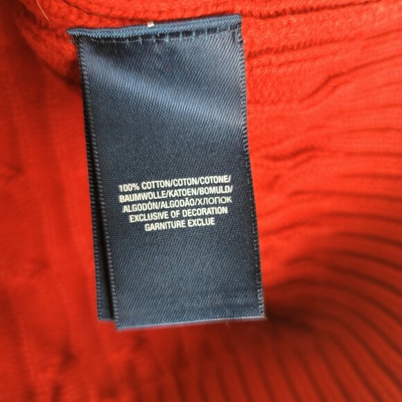 Polo Ralph Lauren Cable Knit Sweater Vest Size M (10-12) - Picture 8 of 9